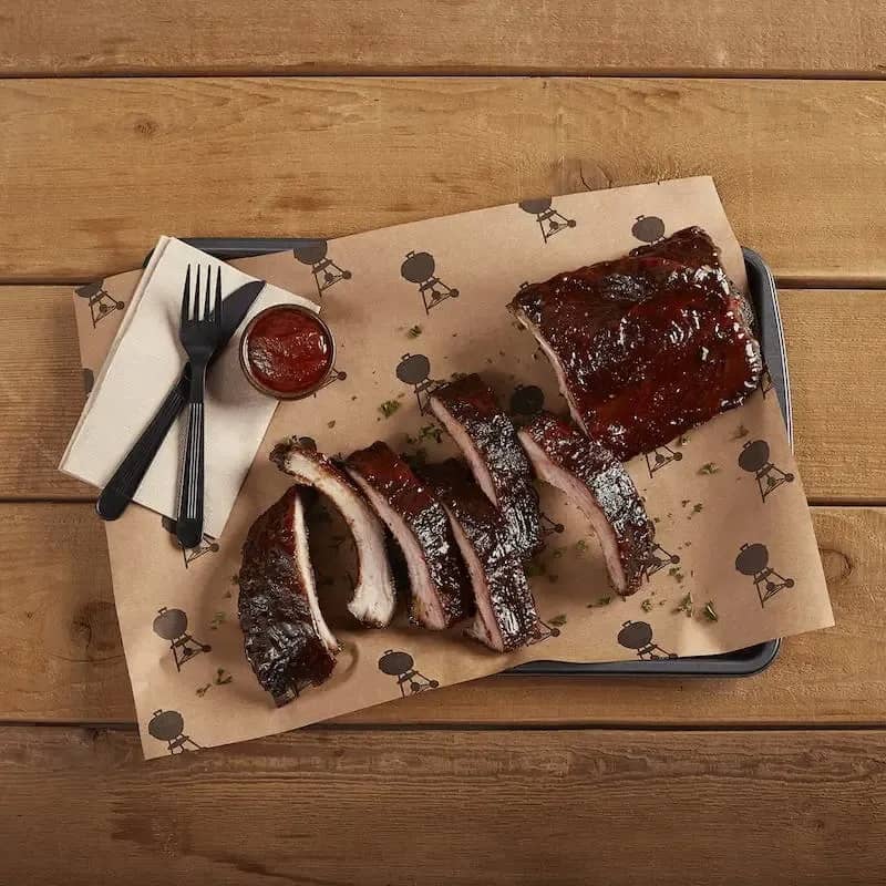 Бумага Weber для заворачивания мяса при копчении Бумага Weber для заворачивания мяса при копчении