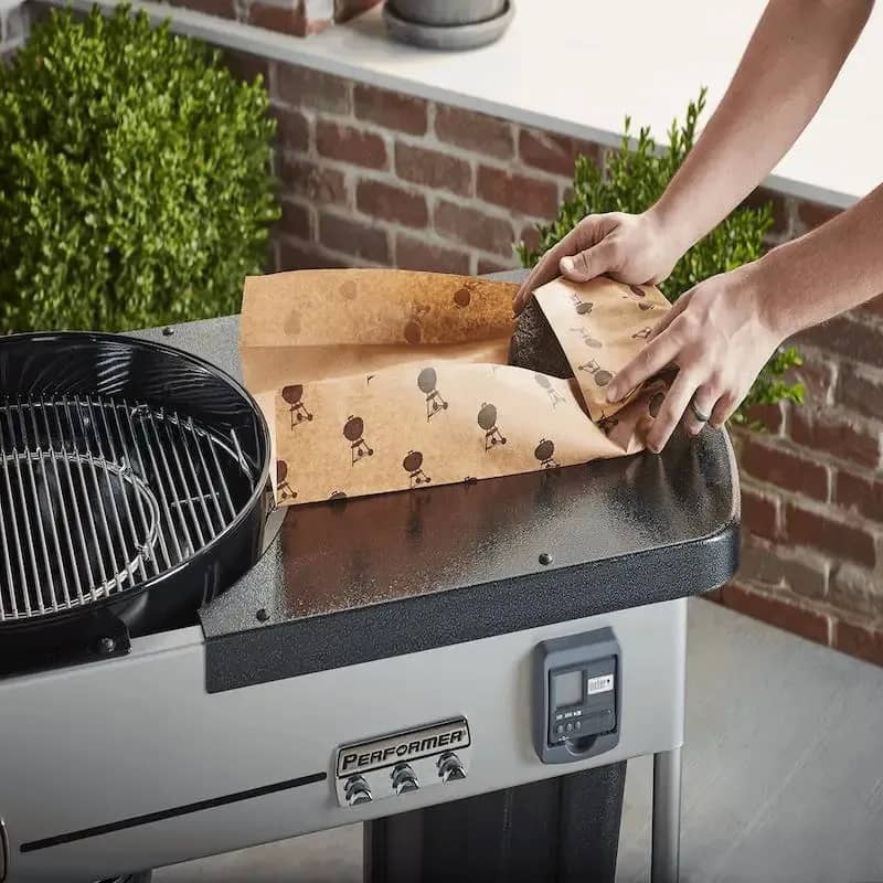 Бумага Weber для копчения, подачи и упаковки продуктов Бумага Weber для копчения, подачи и упаковки продуктов