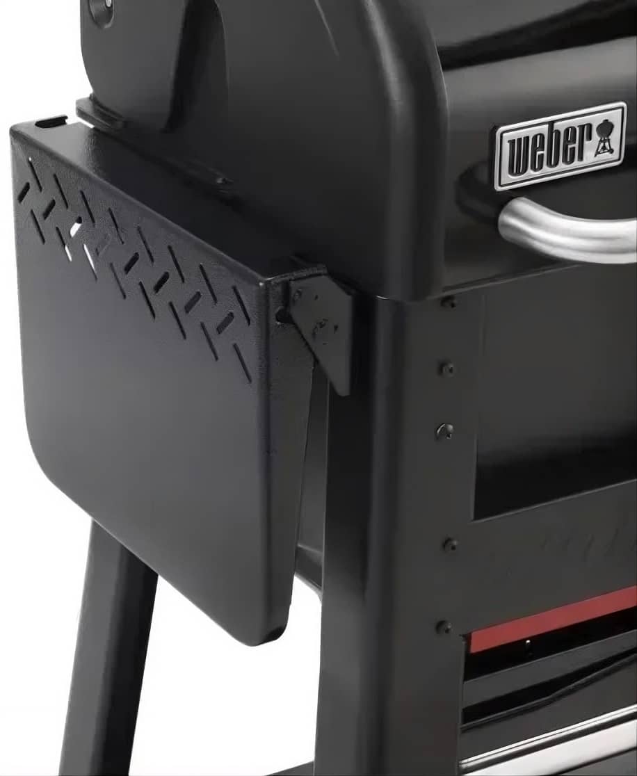 Стальной боковой столик Weber для Searwood 600/600 XL Стальной боковой столик Weber для Searwood 600/600 XL