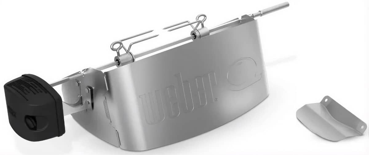 Рожон с электроприводом Weber для грилей Q 2100N и Q 2200N Рожон с электроприводом Weber для грилей Q 2100N и Q 2200N