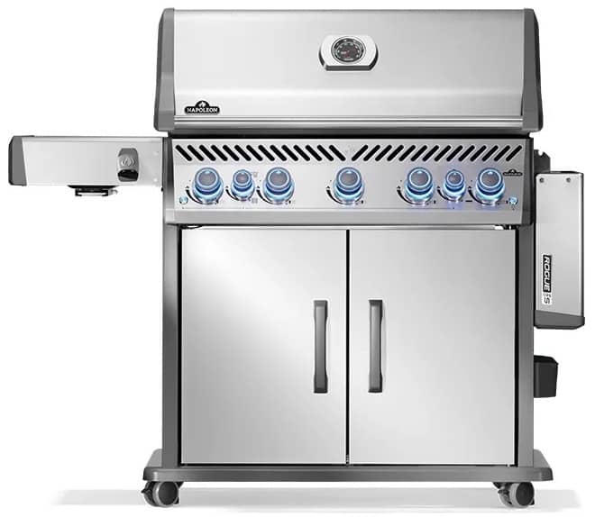 Газовый гриль Napoleon Rogue Pro-S 625 с боковыми столиками Газовый гриль Napoleon Rogue Pro-S 625 с боковыми столиками