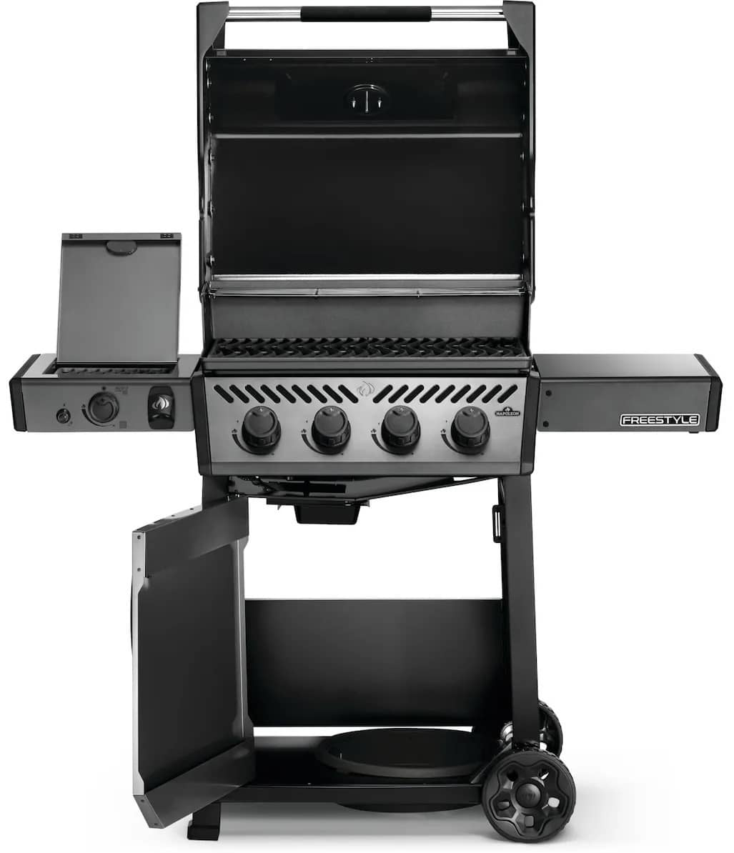 Гриль Napoleon Freestyle 425 DSIBPGT с открытой крышкой Гриль Napoleon Freestyle 425 DSIBPGT с открытой крышкой
