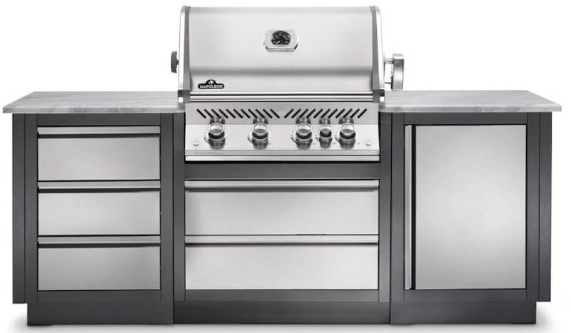 Стационарная летняя кухня Napoleon Oasis 100 с грилем Bipro 500 Стационарная летняя кухня Napoleon Oasis 100 с грилем Bipro 500