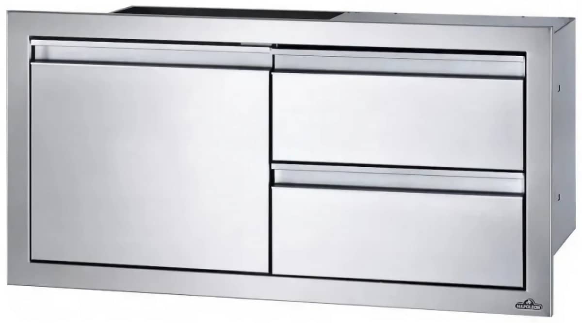 Napoleon BI-3616-1D2DR – модуль для уличной кухни с 2 ящиками Napoleon BI-3616-1D2DR – модуль для уличной кухни с 2 ящиками