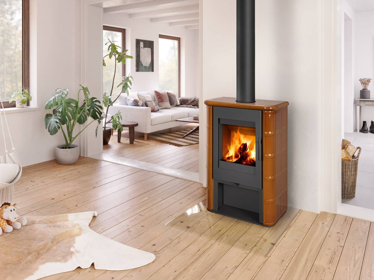 Печь-камин Romotop Siena N 02 в интерьере Печь-камин Romotop Siena N 02 в интерьере