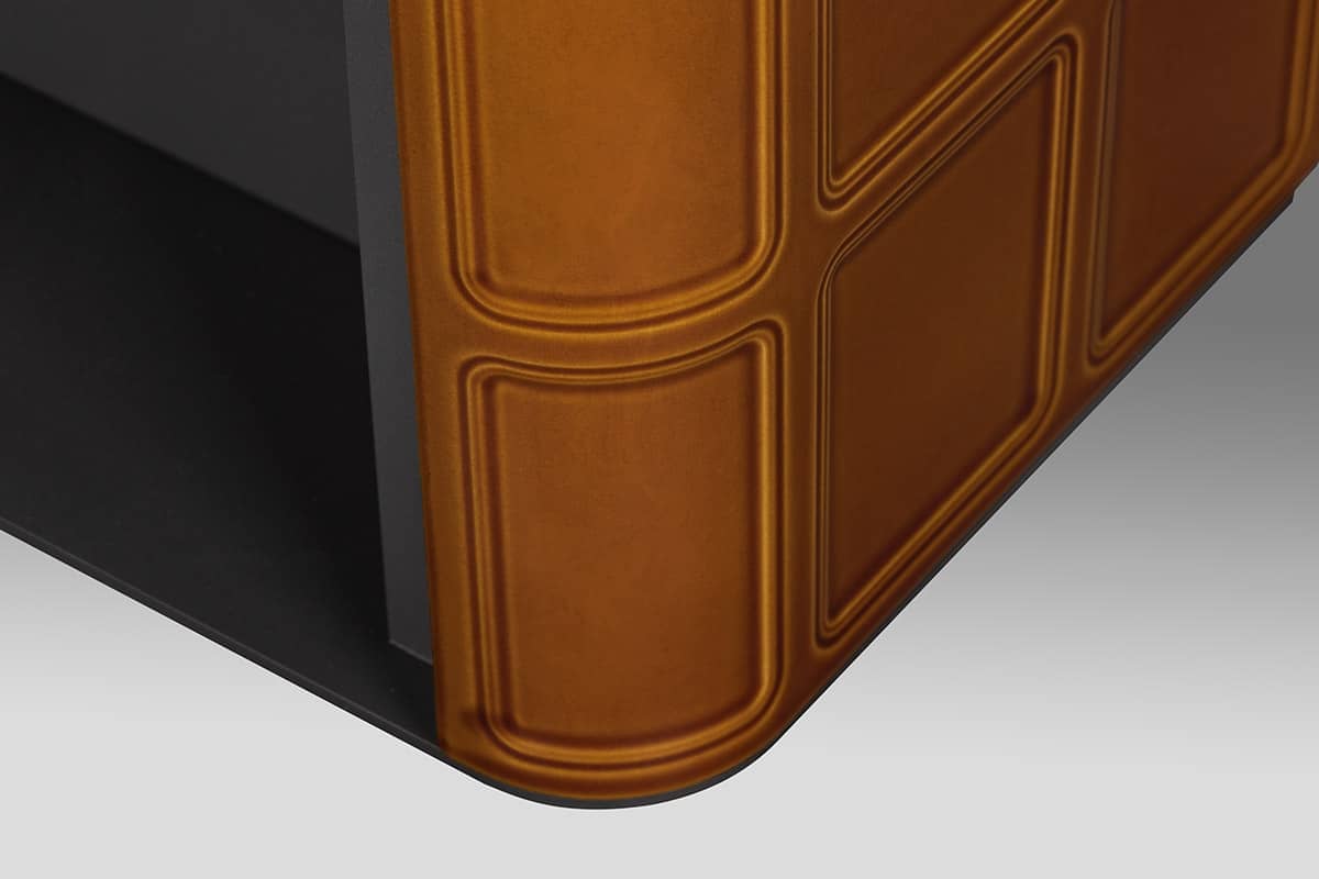 Піч-камін Romotop Siena N 02 в керамической облицовке Піч-камін Romotop Siena N 02 в керамической облицовке