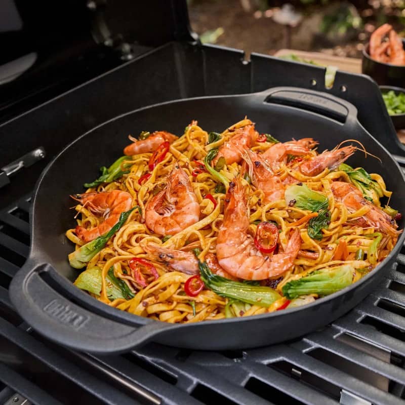 Приготовление морепродуктов на гриле Weber Spirit E-435 Приготовление морепродуктов на гриле Weber Spirit E-435