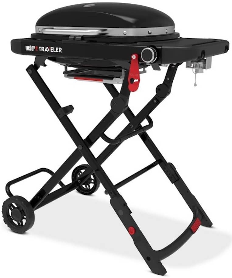 Газовый гриль Weber Traveler Compact со встроенным термометром Газовый гриль Weber Traveler Compact со встроенным термометром