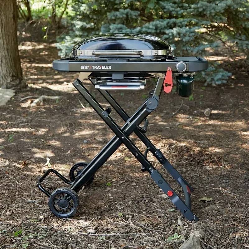 Мобильный газовый гриль Weber Traveler Compact Мобильный газовый гриль Weber Traveler Compact