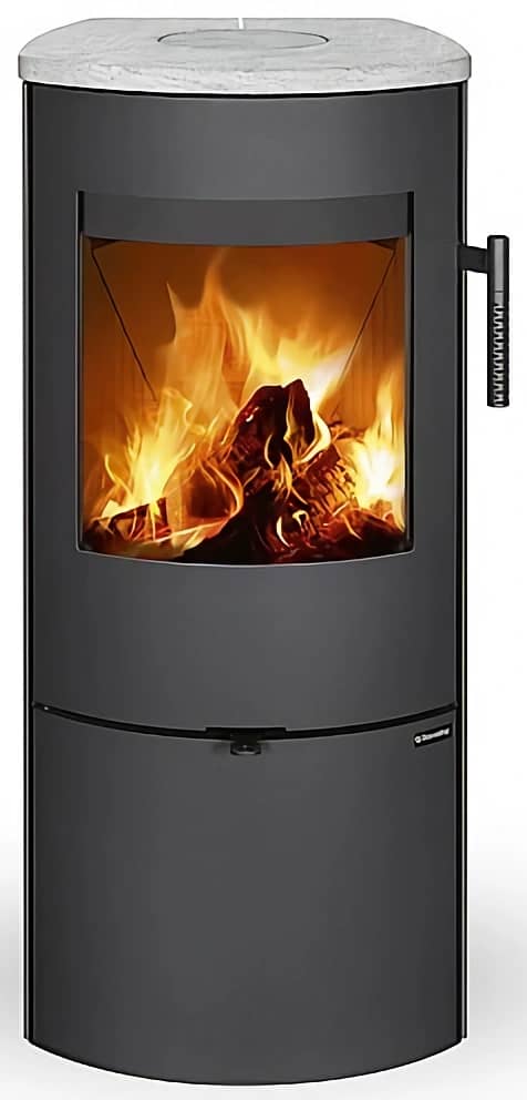 ROMOTOP PARLA 3S 20 — печь-камин с трехсторонним остеклением ROMOTOP PARLA 3S 20 — печь-камин с трехсторонним остеклением