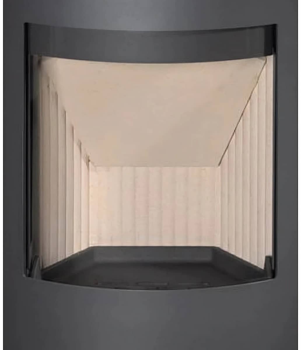ROMOTOP PARLA 3S 30 Steel — камера сгорания с шамотной футеровкой ROMOTOP PARLA 3S 30 Steel — камера сгорания с шамотной футеровкой