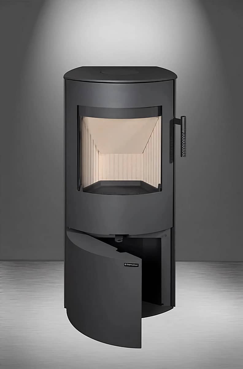 Печь-камин ROMOTOP PARLA 3S 30 сталь, черная Печь-камин ROMOTOP PARLA 3S 30 сталь, черная