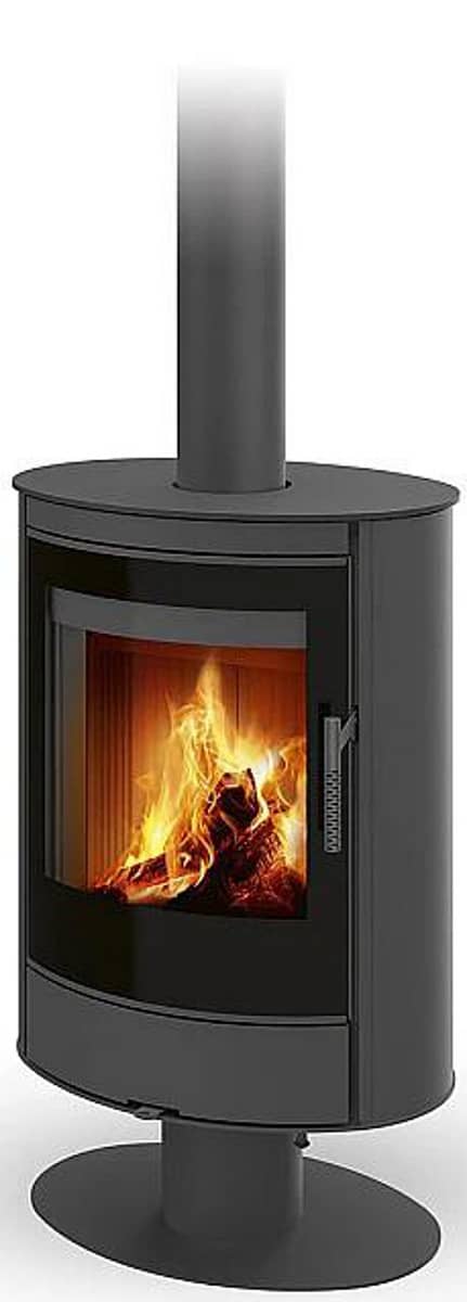 ROMOTOP STROMBOLI G T 30 — поворотная печь-камин со стальным корпусом ROMOTOP STROMBOLI G T 30 — поворотная печь-камин со стальным корпусом
